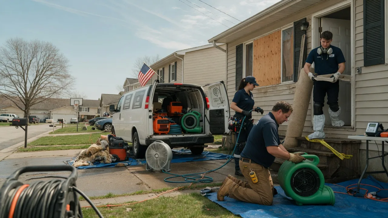 Water Damage Restoration in Suffield, CT near me